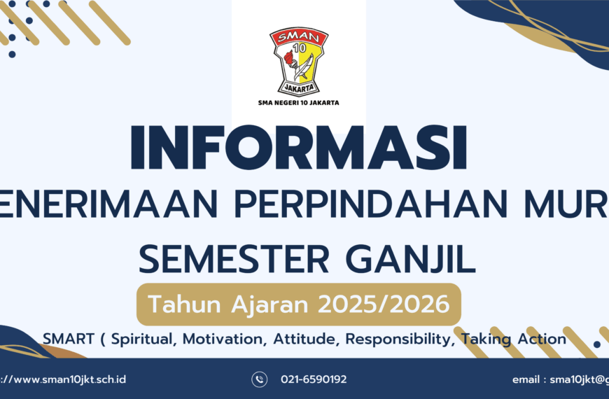 INFORMASI PENERIMAAN PERPINDAHAN MURID SEMESTER…